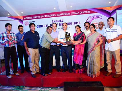 बीपीसीएल कोच्चि रिफाइनरी ने जीता एनआईपीएम केरल बेस्ट कॉरपोरेट नागरिक पुरस्कार